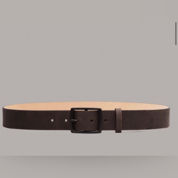 Rag & Bone Rugged Belt Leather Belt - Picture 1 of 11